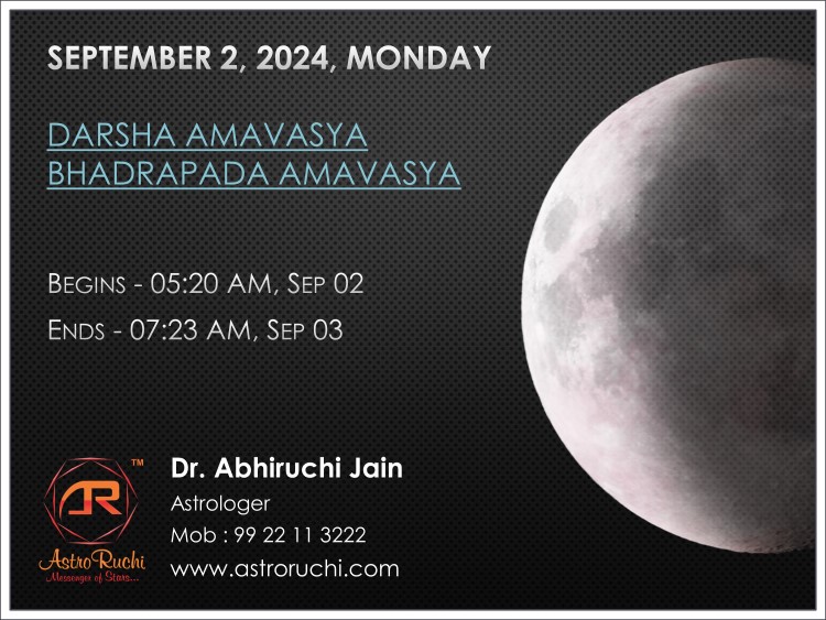 Astroruchi Abhiruchi Palsapure Amavasya 2 Sep 2024