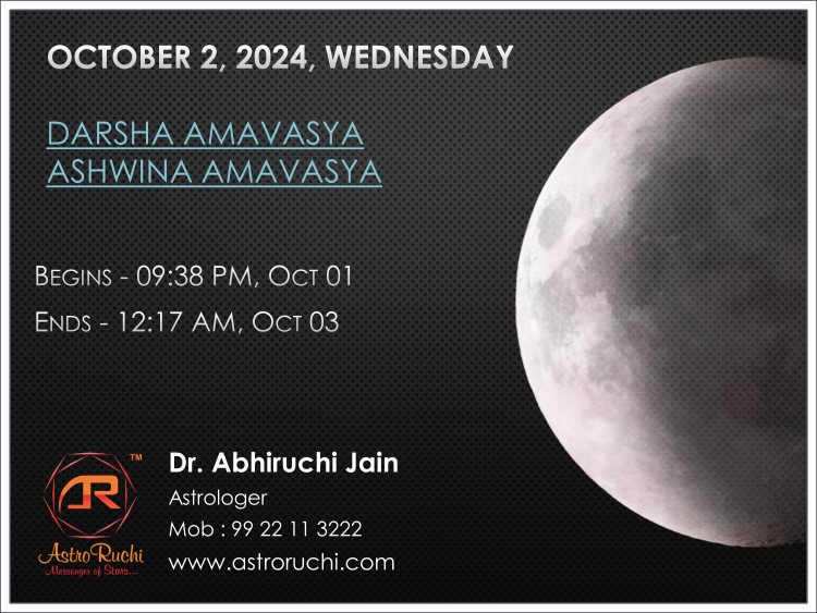 Astroruchi Abhiruchi Palsapure Amavasya 2 Oct 20242024