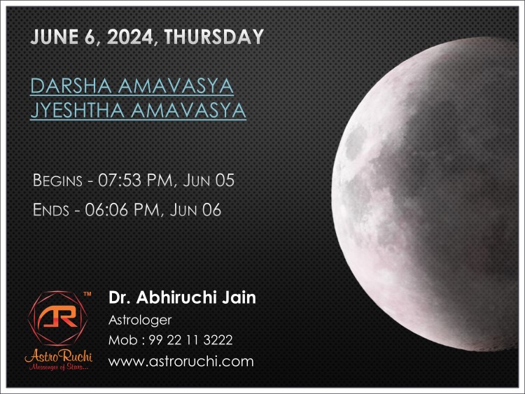 Astroruchi Abhiruchi Palsapure Amavasya 6 Jun 2024