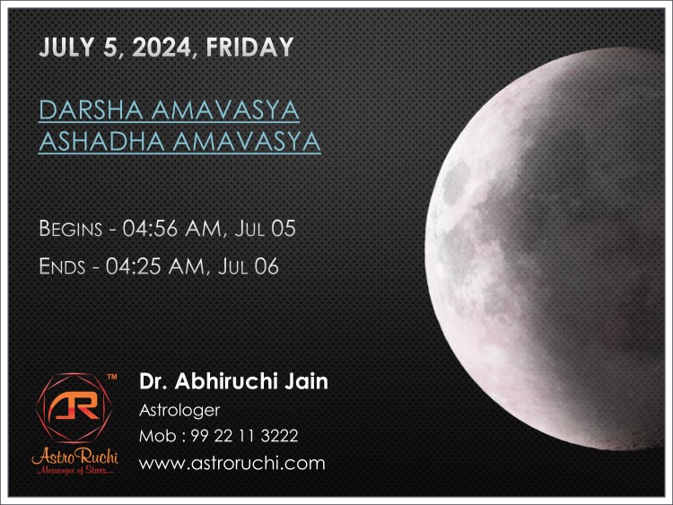 Astroruchi Abhiruchi Palsapure Amavasya 5 July 2024