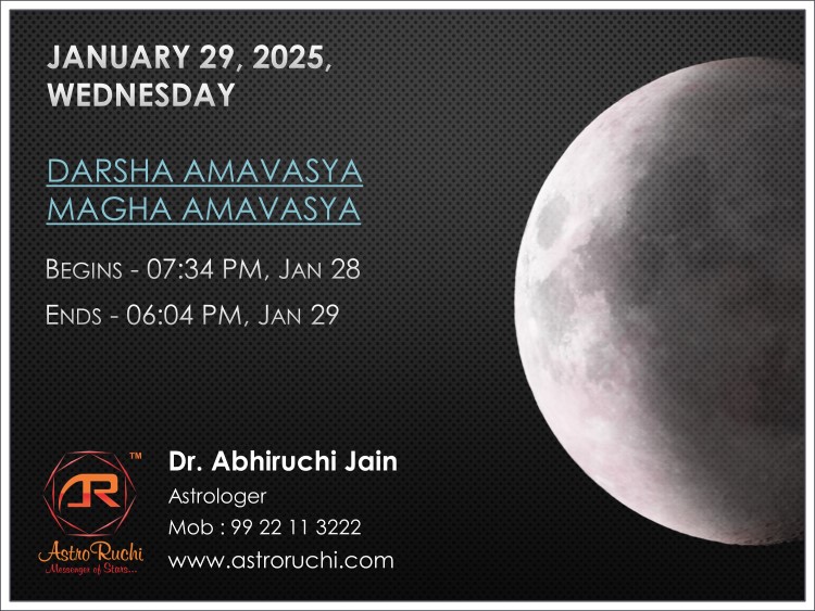 Astroruchi Abhiruchi Palsapure Amavasya 29 Jan 2025