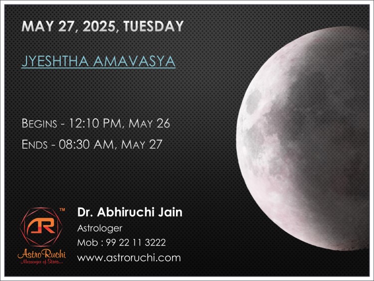 Astroruchi Abhiruchi Palsapure Amavasya 27 May 2025