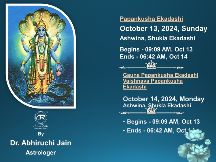 Astroruchi Abhiruchi Palsapure Vishnu Ekadashi 13 Oct 2024