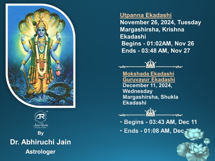 Astroruchi Abhiruchi Palsapure Vishnu Ekadashi 26 Nov 2024