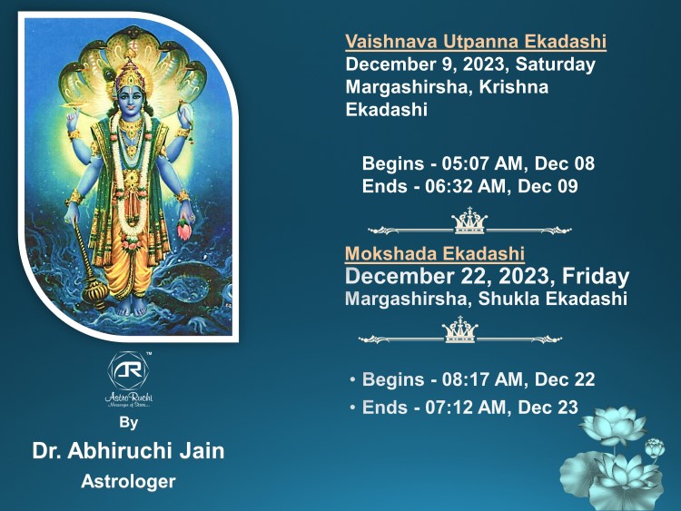 Astroruchi Abhiruchi Palsapure Vishnu Ekadashi 9 Dec 2023