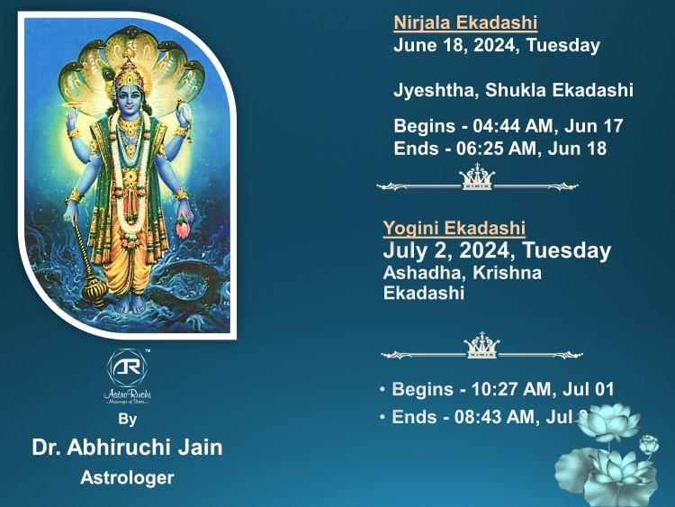 Astroruchi Abhiruchi Palsapure Vishnu Ekadashi 18 Jun 2024