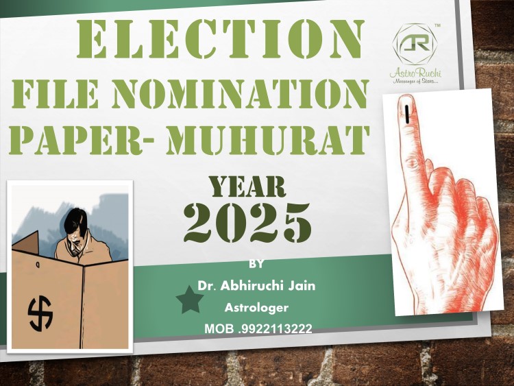 Astroruchi Abhiruchi Palsapure Election Nomination Muhurat 2025