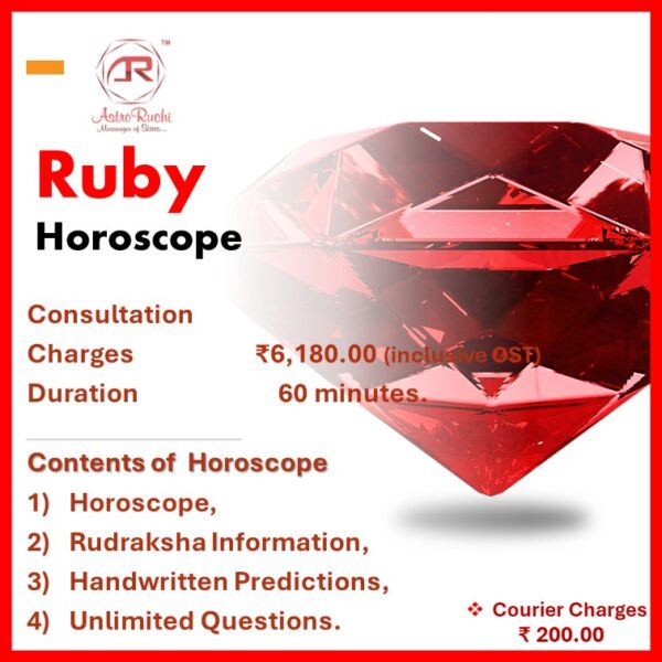 Astroruchi Abhiruchi Palsapure Ruby horoscope
