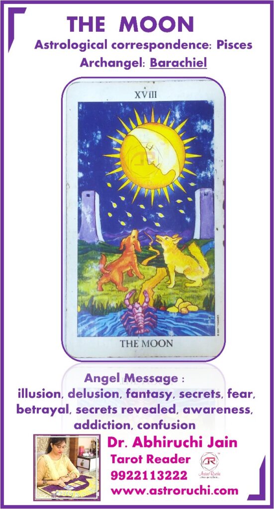 Best astrologer | Astroruchi Abhiruchi Palsapure Tarot Card The Moon